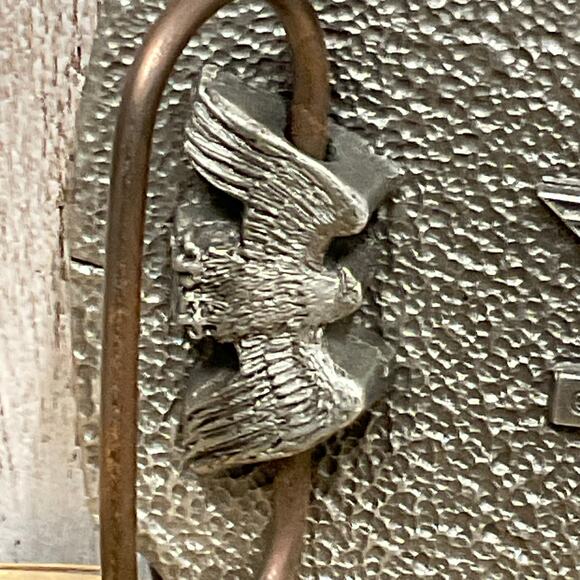 C J Volunteer Firefighter Belt Buckle 1998 Mens Patriotic USA First Responder - Picture 6 of 7